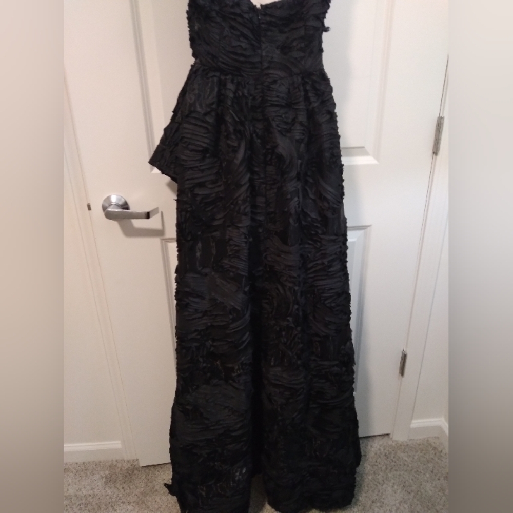Lulu's Black Strapless Backless Dress - Picture 3 of 6